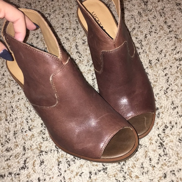 lucky Brand slingback heels - Picture 2 of 4